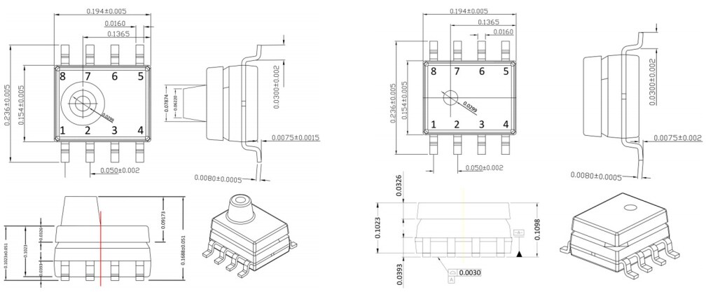 TE Connectivity / SMI SM5420E Absolute Pressure Sensors